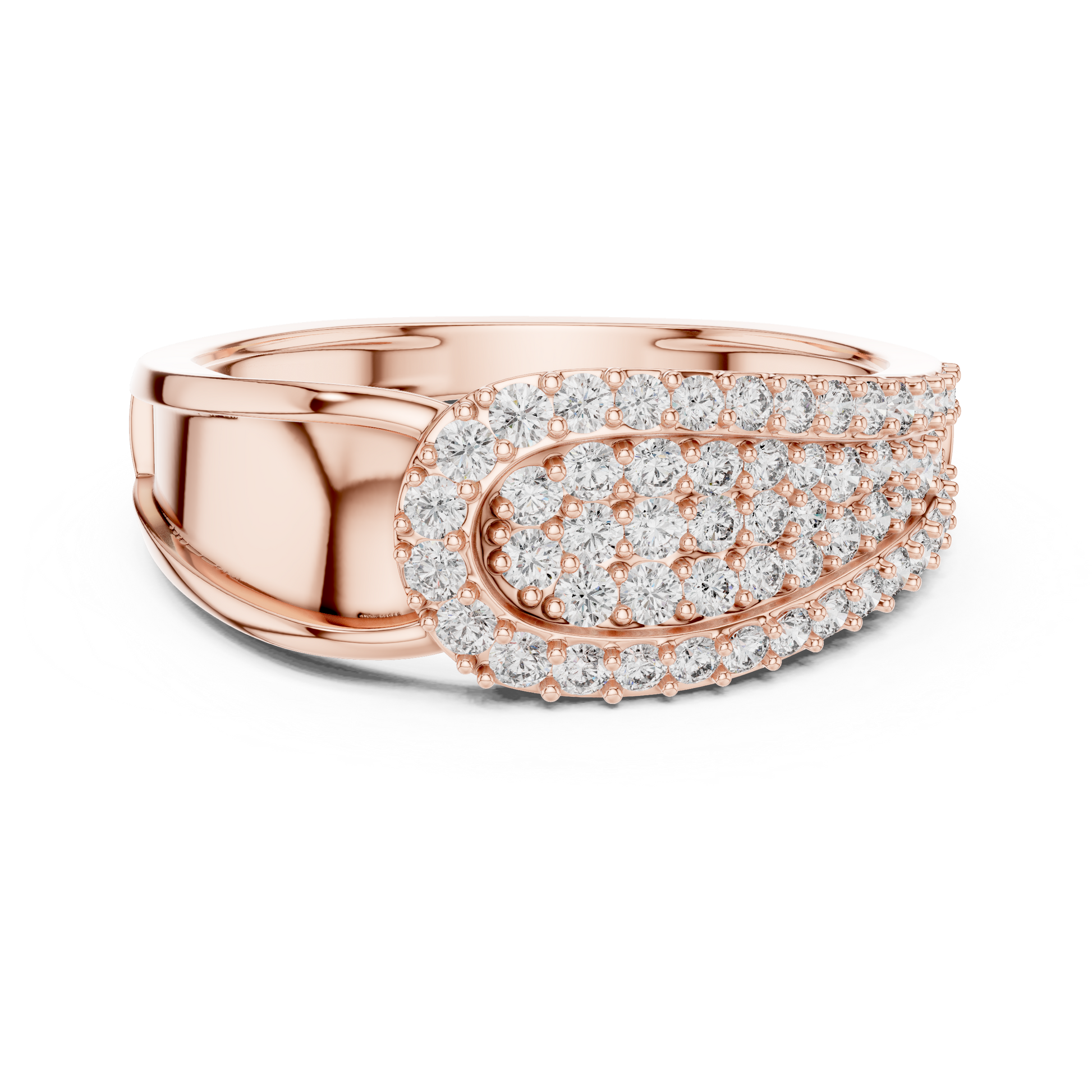 Round Halo Lab Grown Diamond Ring