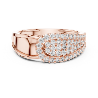 Round Halo Lab Grown Diamond Ring