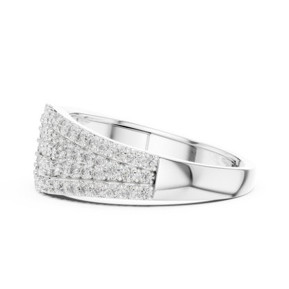 Round Halo Lab Grown Diamond Ring