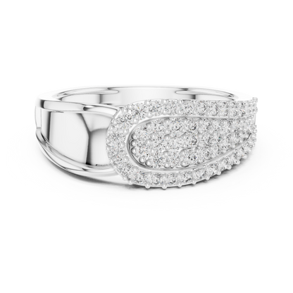 Round Halo Lab Grown Diamond Ring