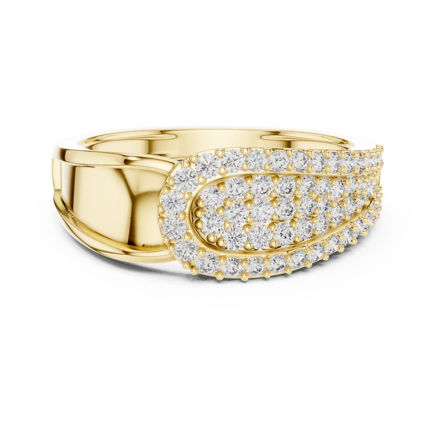 Round Halo Lab Grown Diamond Ring