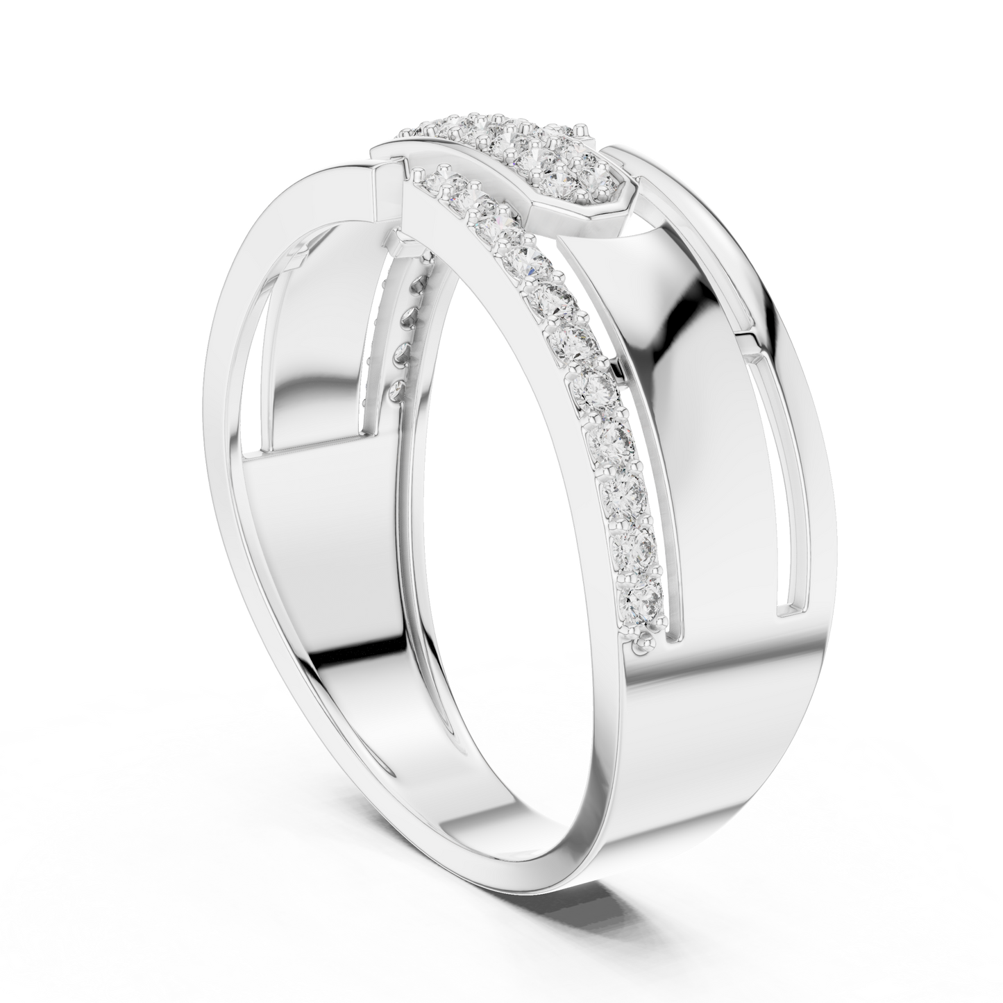 Round Halo Lab Grown Diamond Ring