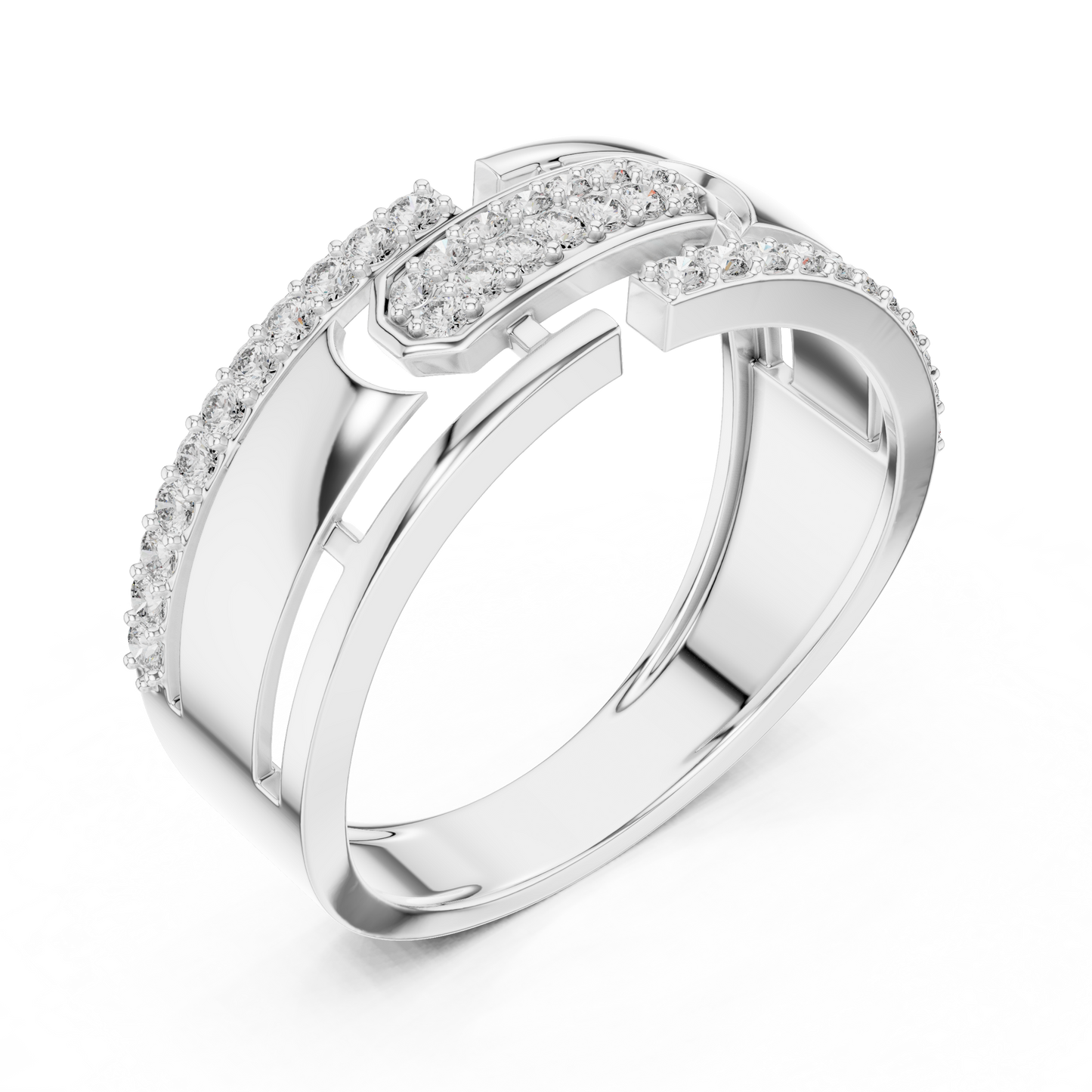 Round Halo Lab Grown Diamond Ring