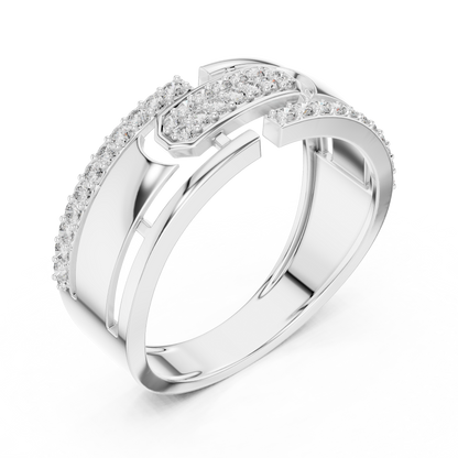 Round Halo Lab Grown Diamond Ring