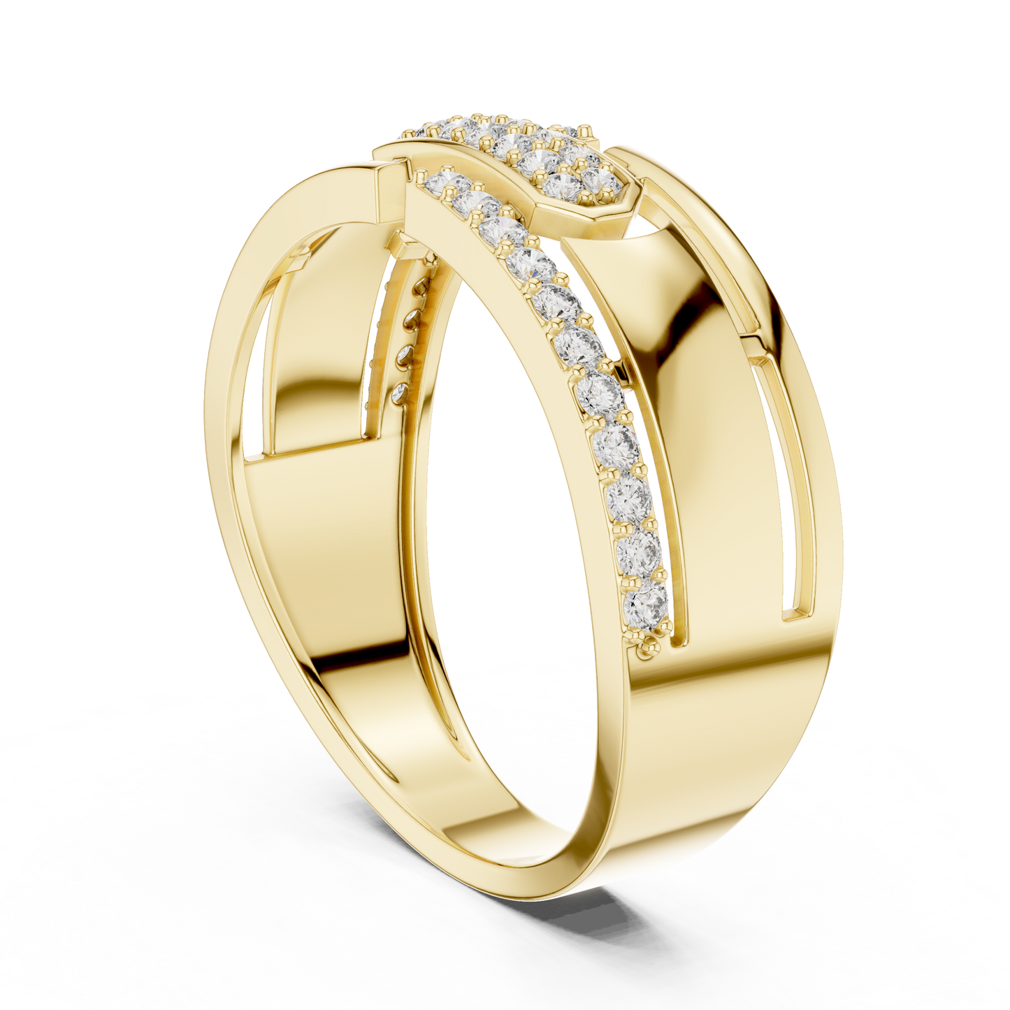 Round Halo Lab Grown Diamond Ring