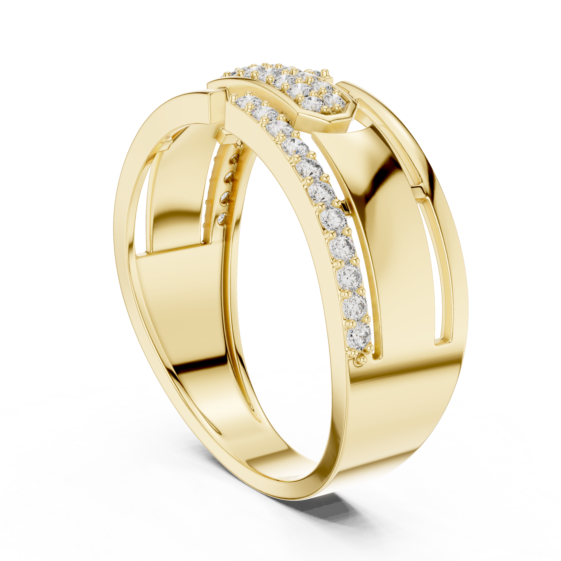 Round Halo Lab Grown Diamond Ring