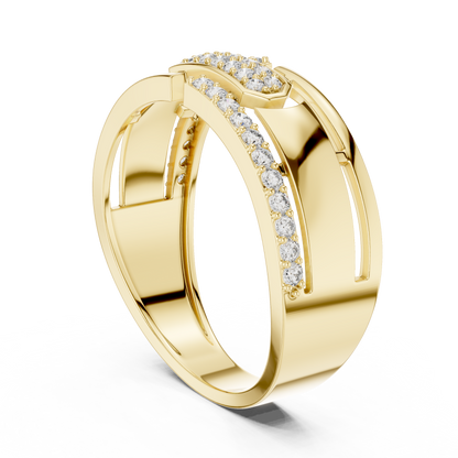 Round Halo Lab Grown Diamond Ring