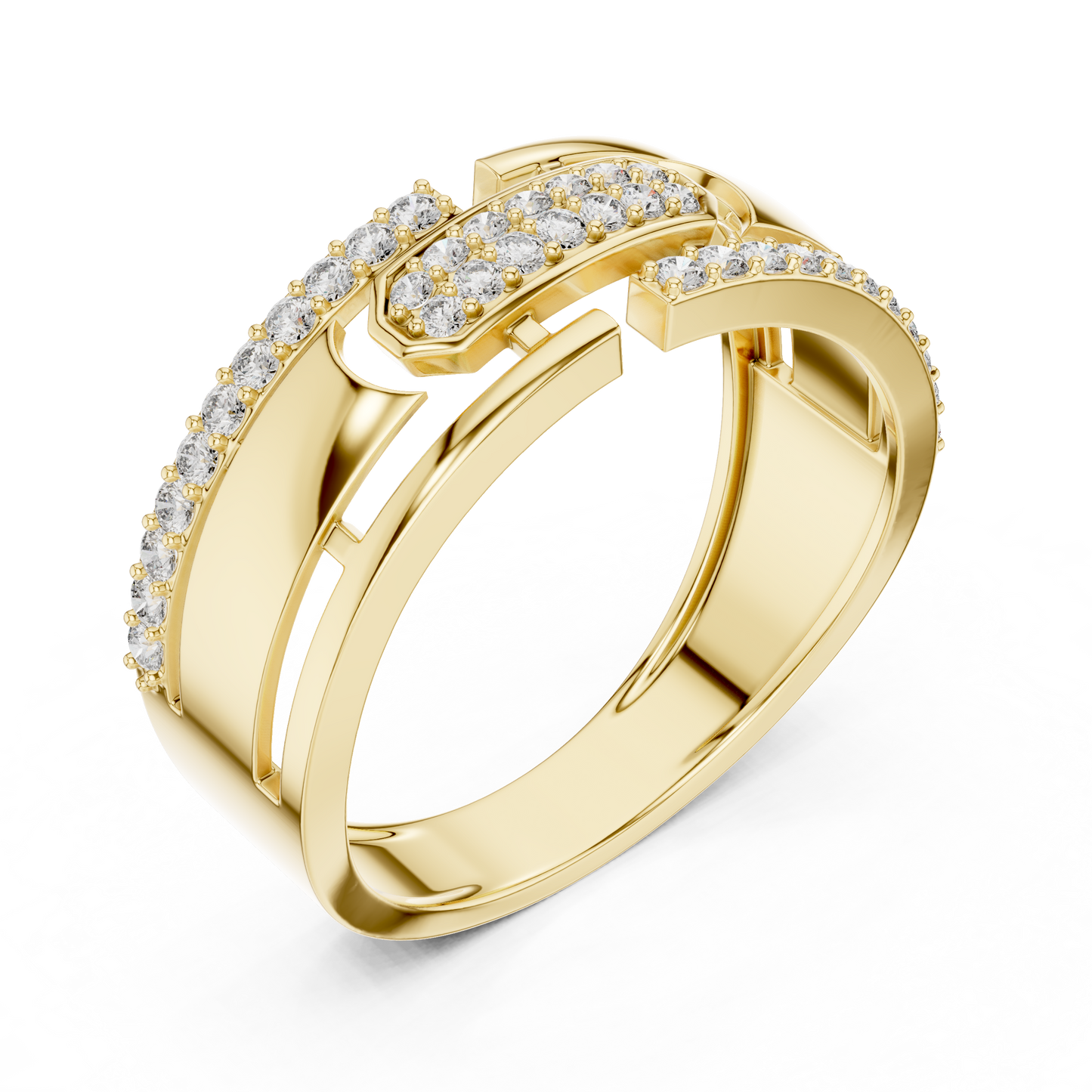 Round Halo Lab Grown Diamond Ring