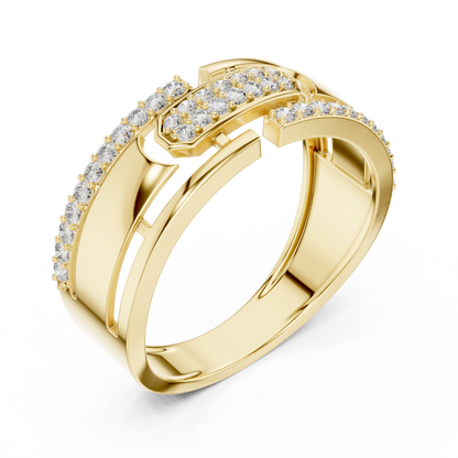 Round Halo Lab Grown Diamond Ring