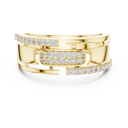 Round Halo Lab Grown Diamond Ring