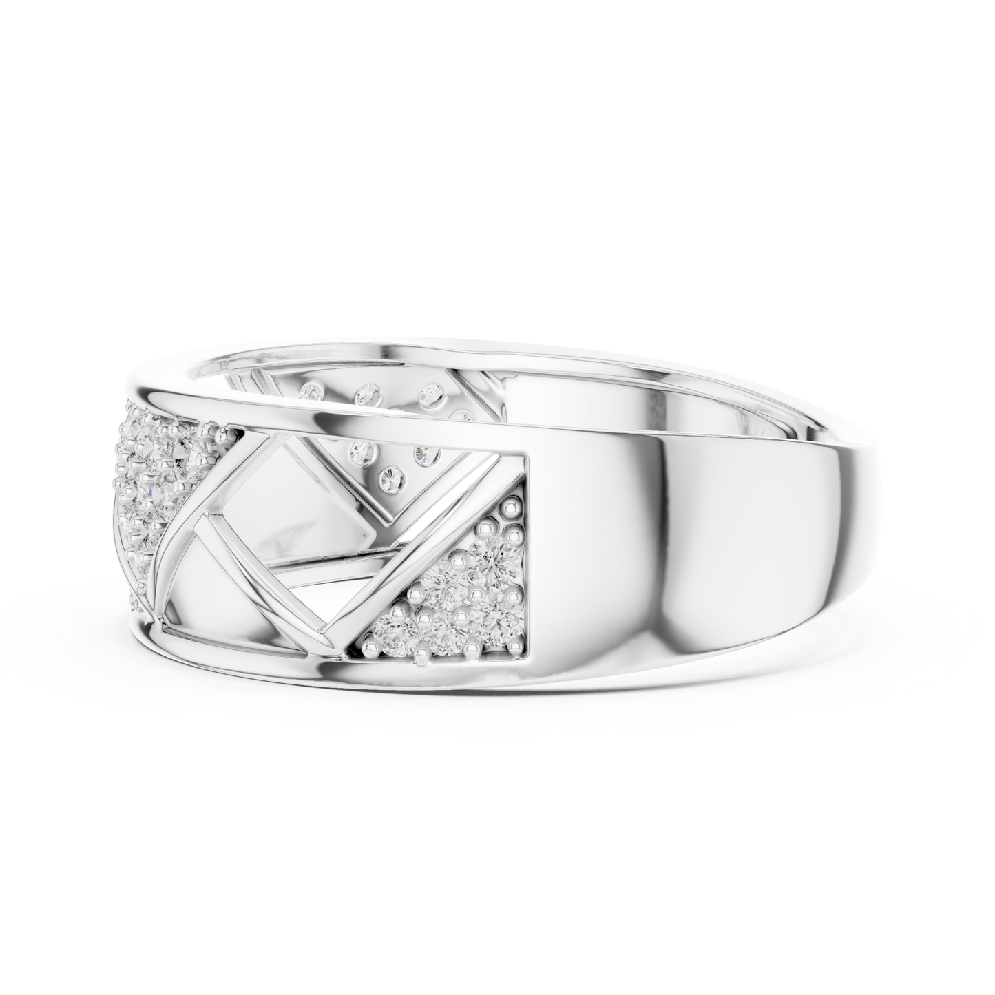 Round Halo Lab Grown Diamond Ring