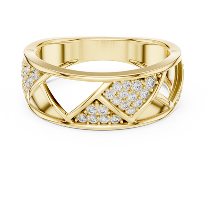 Round Halo Lab Grown Diamond Ring