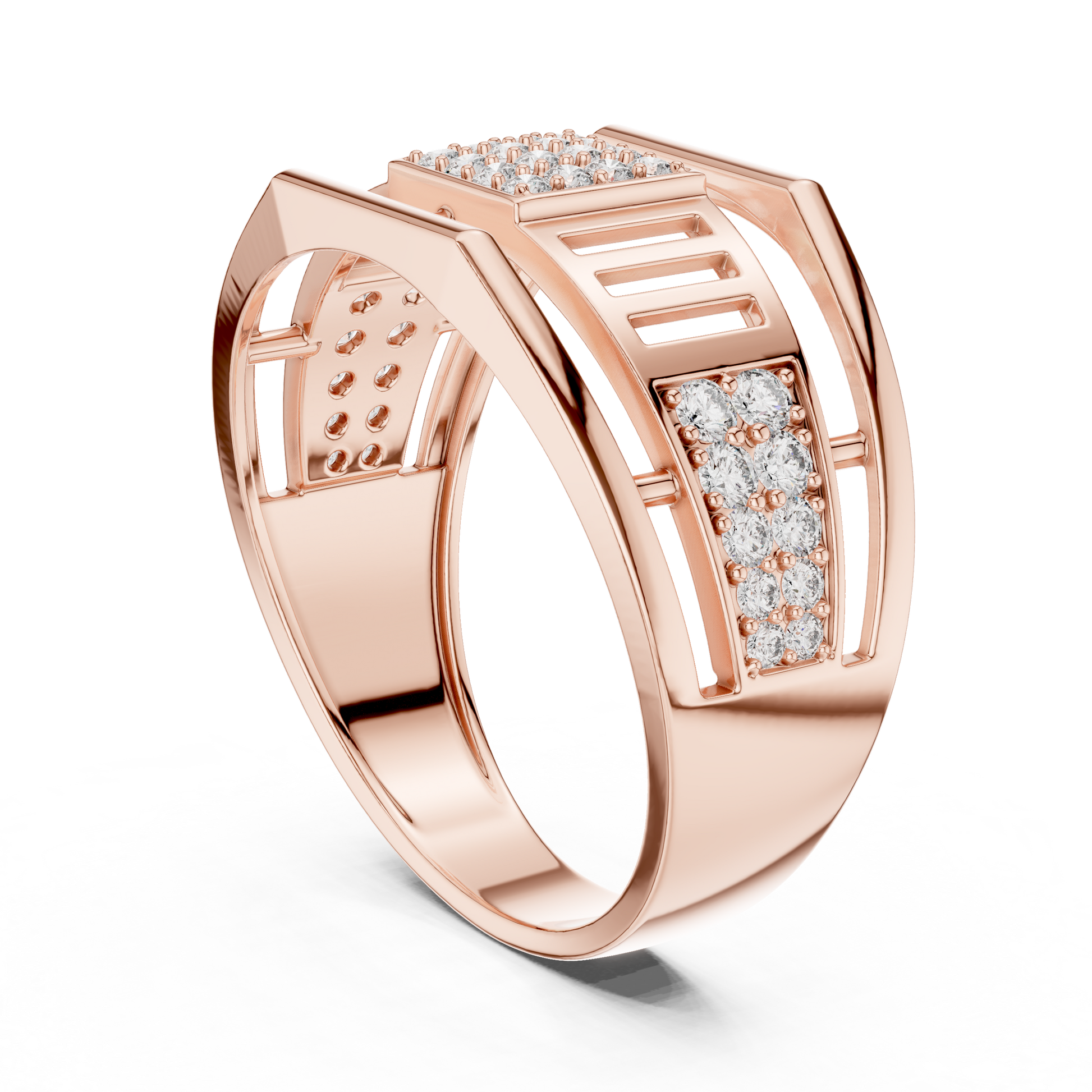 Round Halo Lab Grown Diamond Ring