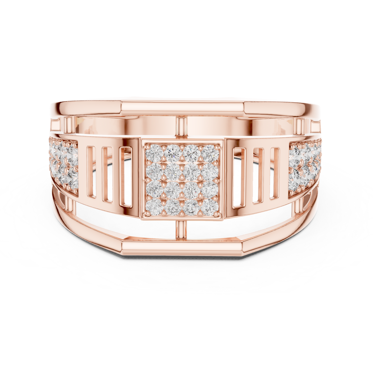 Round Halo Lab Grown Diamond Ring