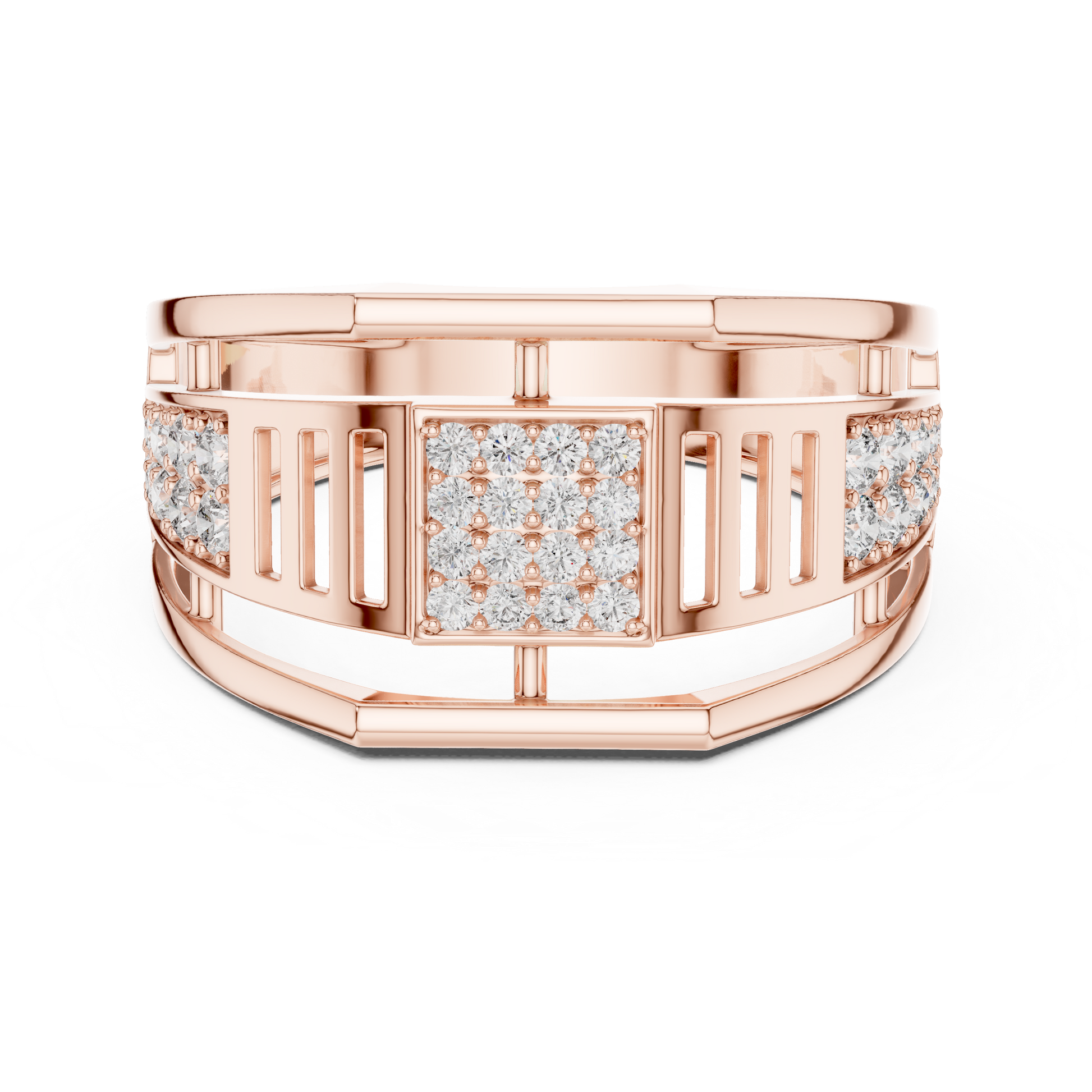Round Halo Lab Grown Diamond Ring