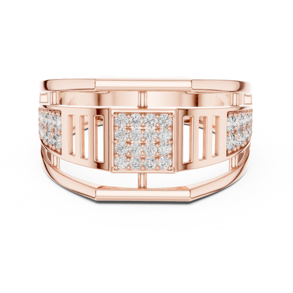 Round Halo Lab Grown Diamond Ring