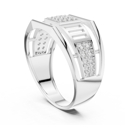 Round Halo Lab Grown Diamond Ring