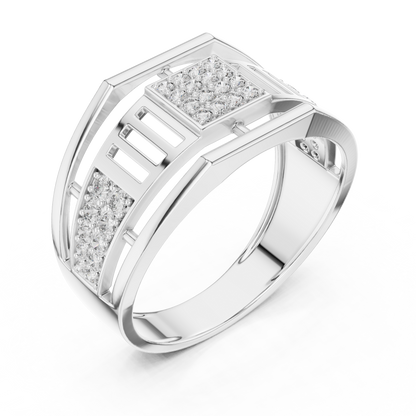 Round Halo Lab Grown Diamond Ring