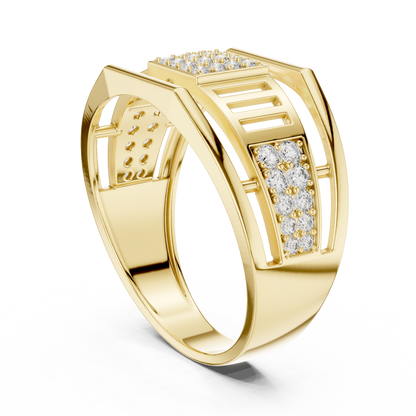 Round Halo Lab Grown Diamond Ring