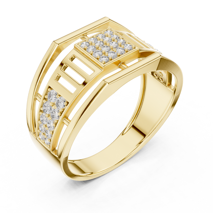 Round Halo Lab Grown Diamond Ring