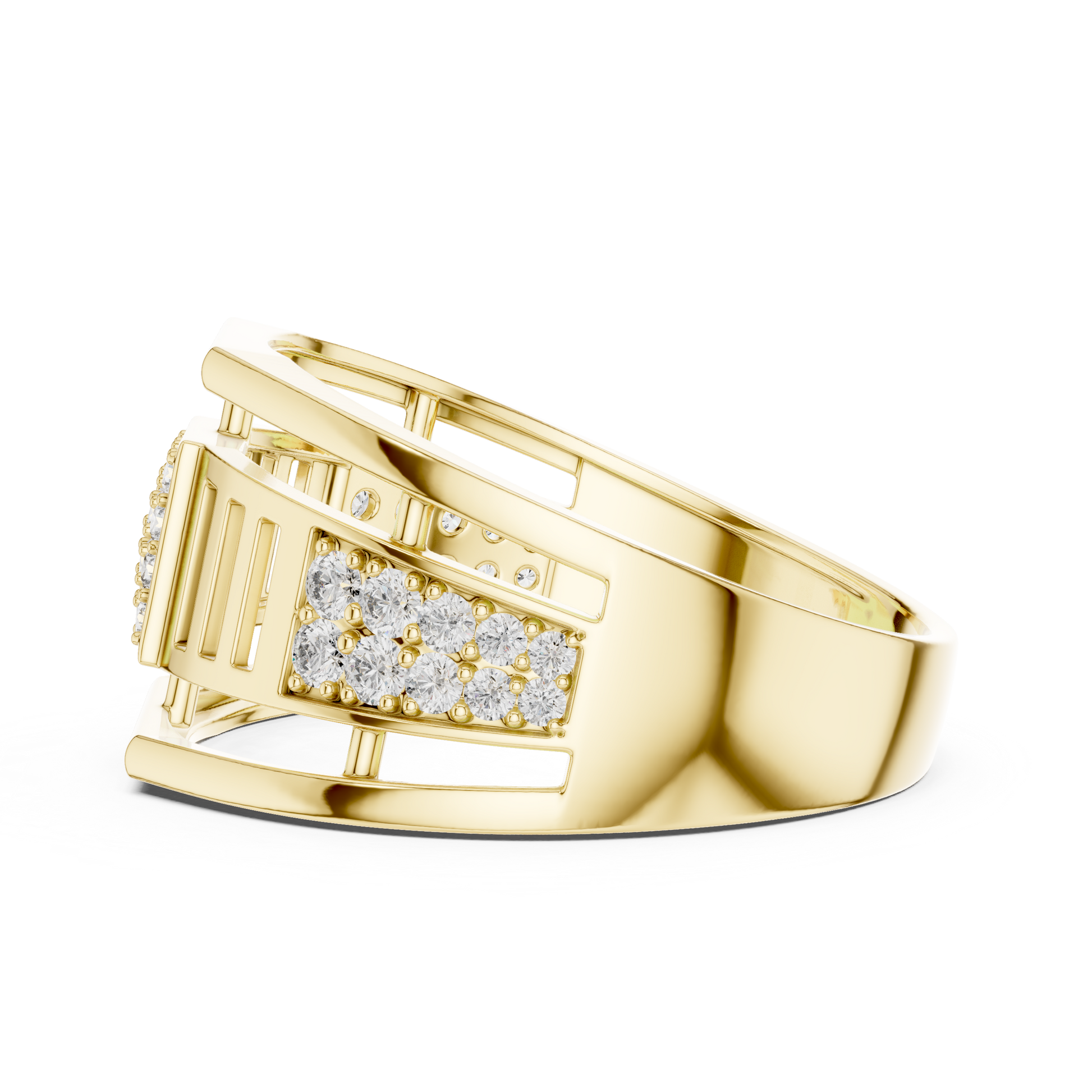 Round Halo Lab Grown Diamond Ring