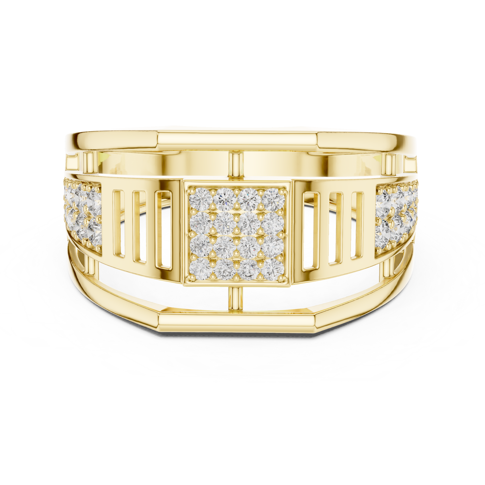 Round Halo Lab Grown Diamond Ring
