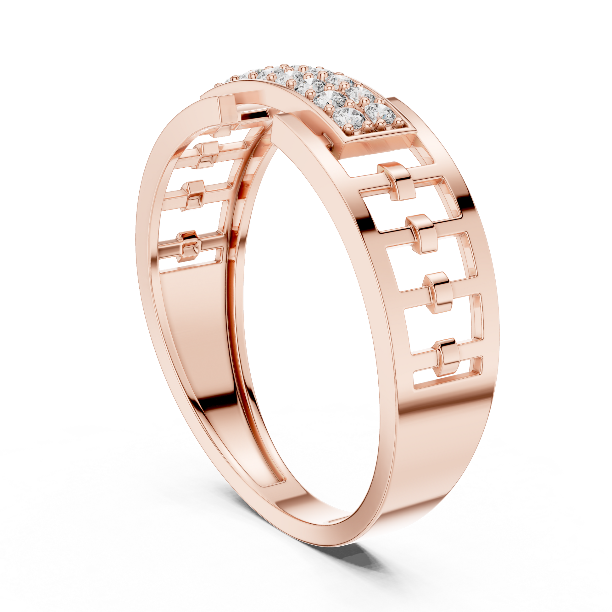 Round Halo Lab Grown Diamond Ring