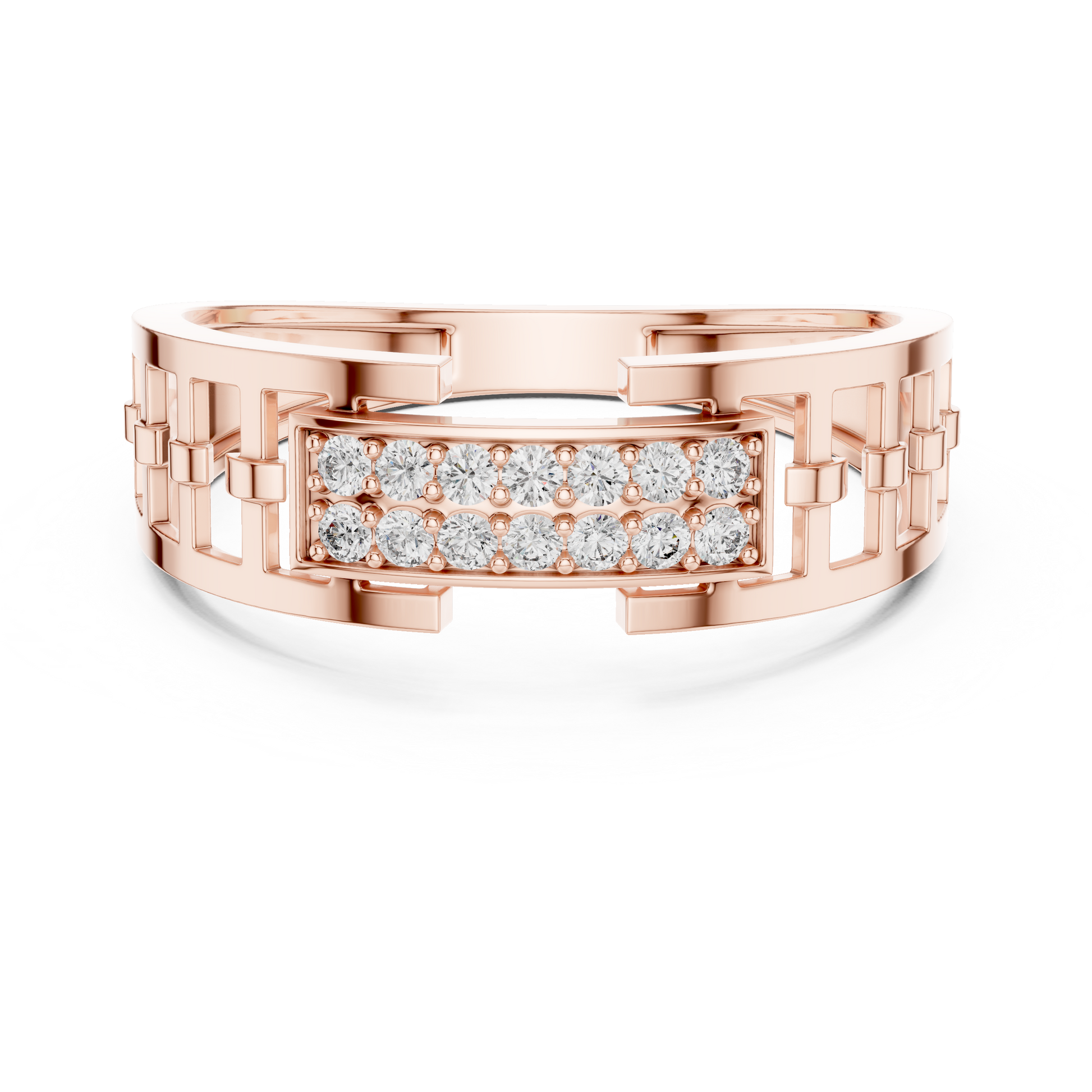 Round Halo Lab Grown Diamond Ring