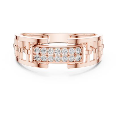 Round Halo Lab Grown Diamond Ring