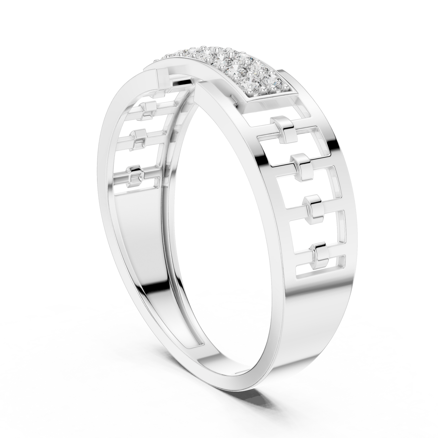 Round Halo Lab Grown Diamond Ring