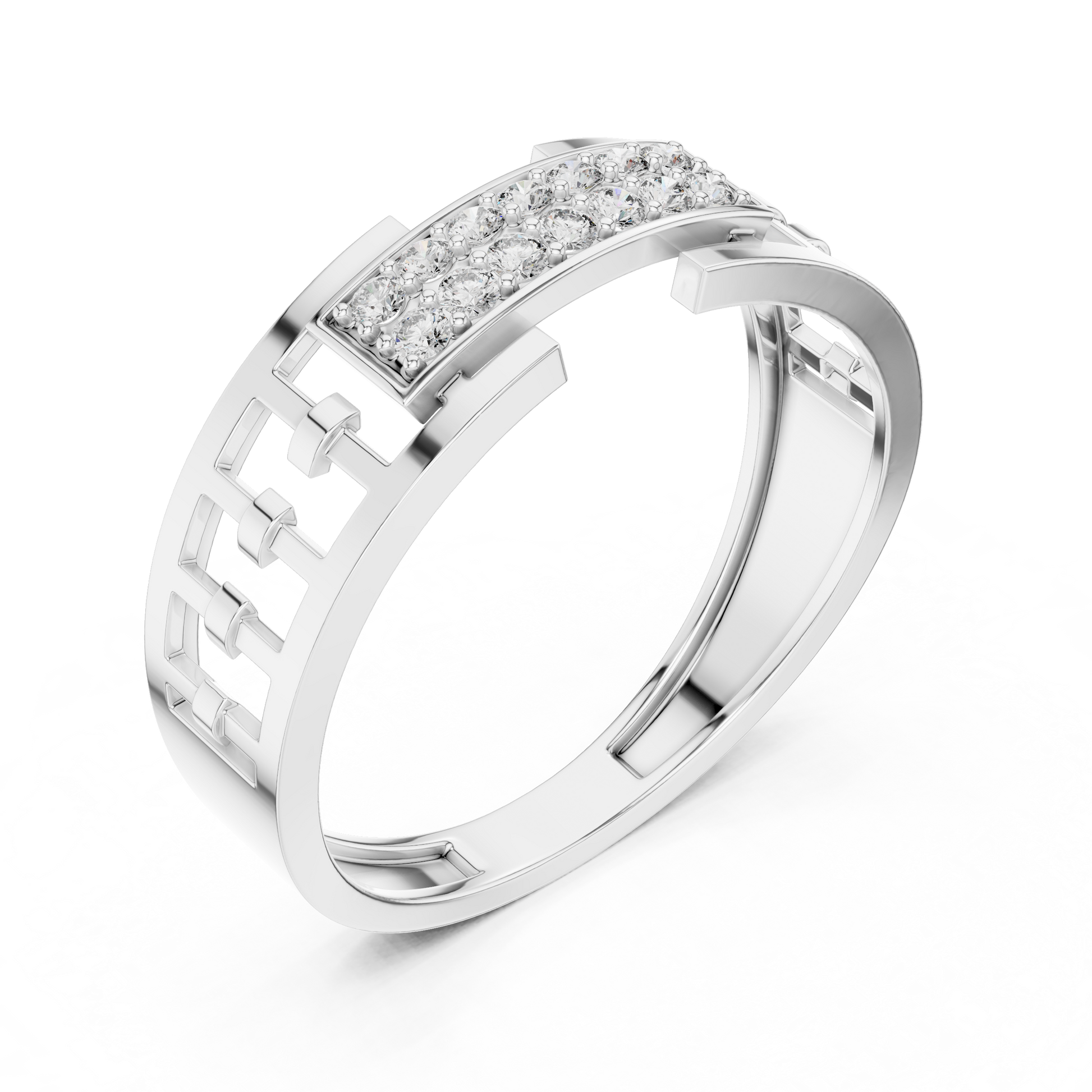 Round Halo Lab Grown Diamond Ring