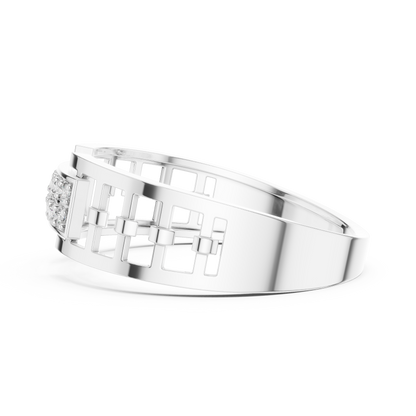 Round Halo Lab Grown Diamond Ring