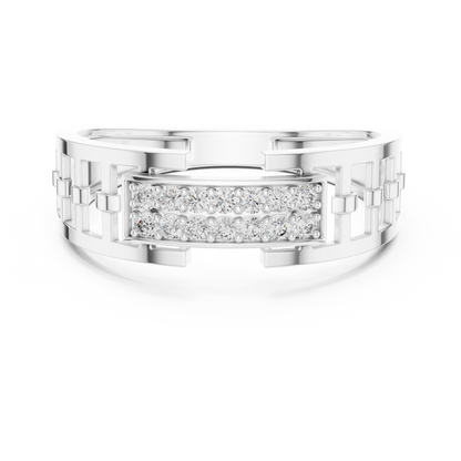 Round Halo Lab Grown Diamond Ring