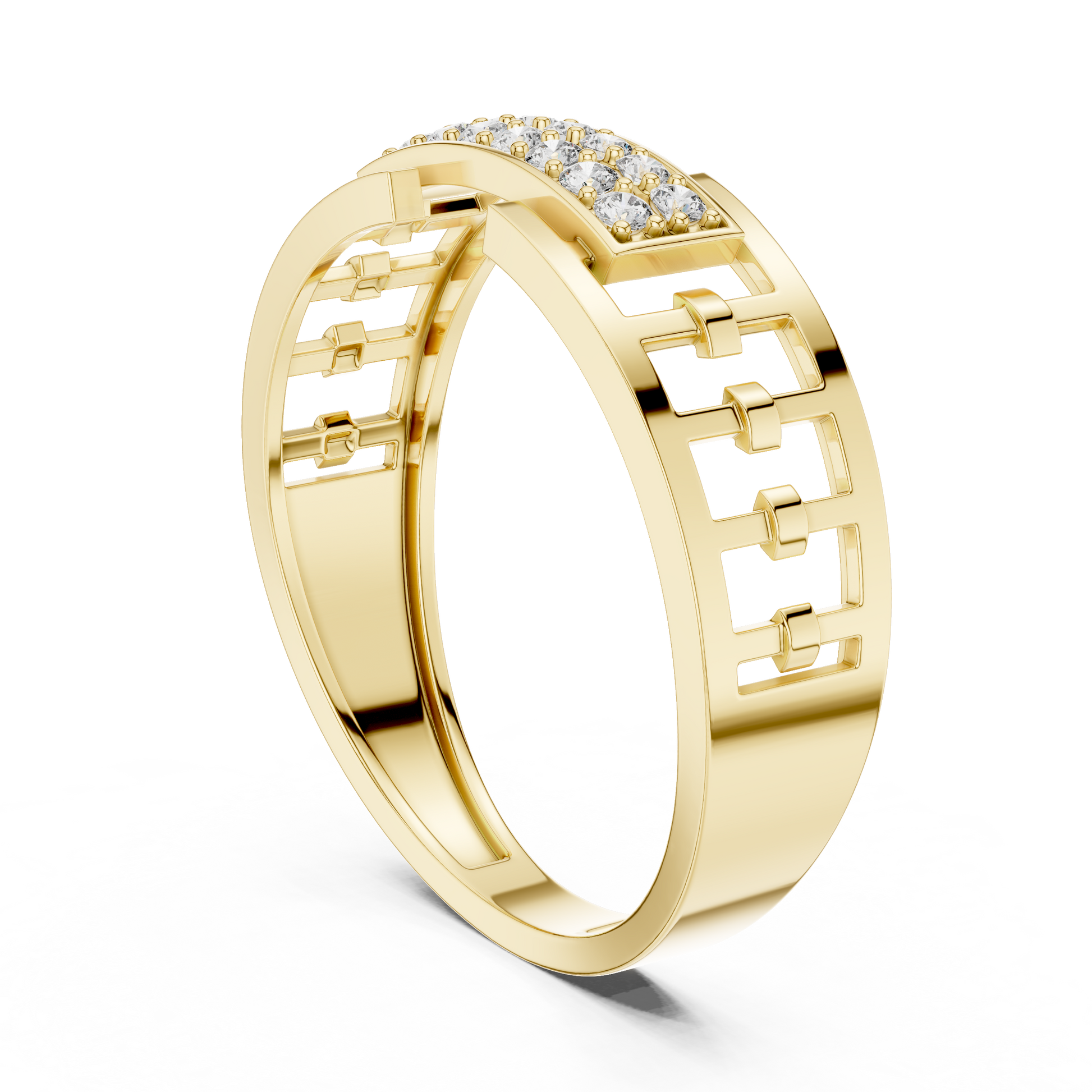 Round Halo Lab Grown Diamond Ring