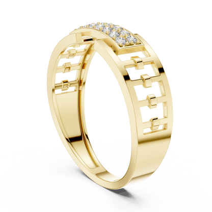 Round Halo Lab Grown Diamond Ring