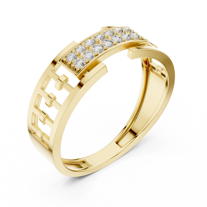 Round Halo Lab Grown Diamond Ring