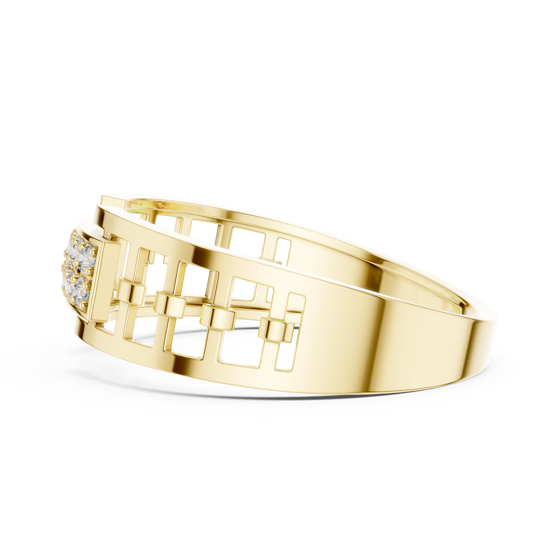 Round Halo Lab Grown Diamond Ring