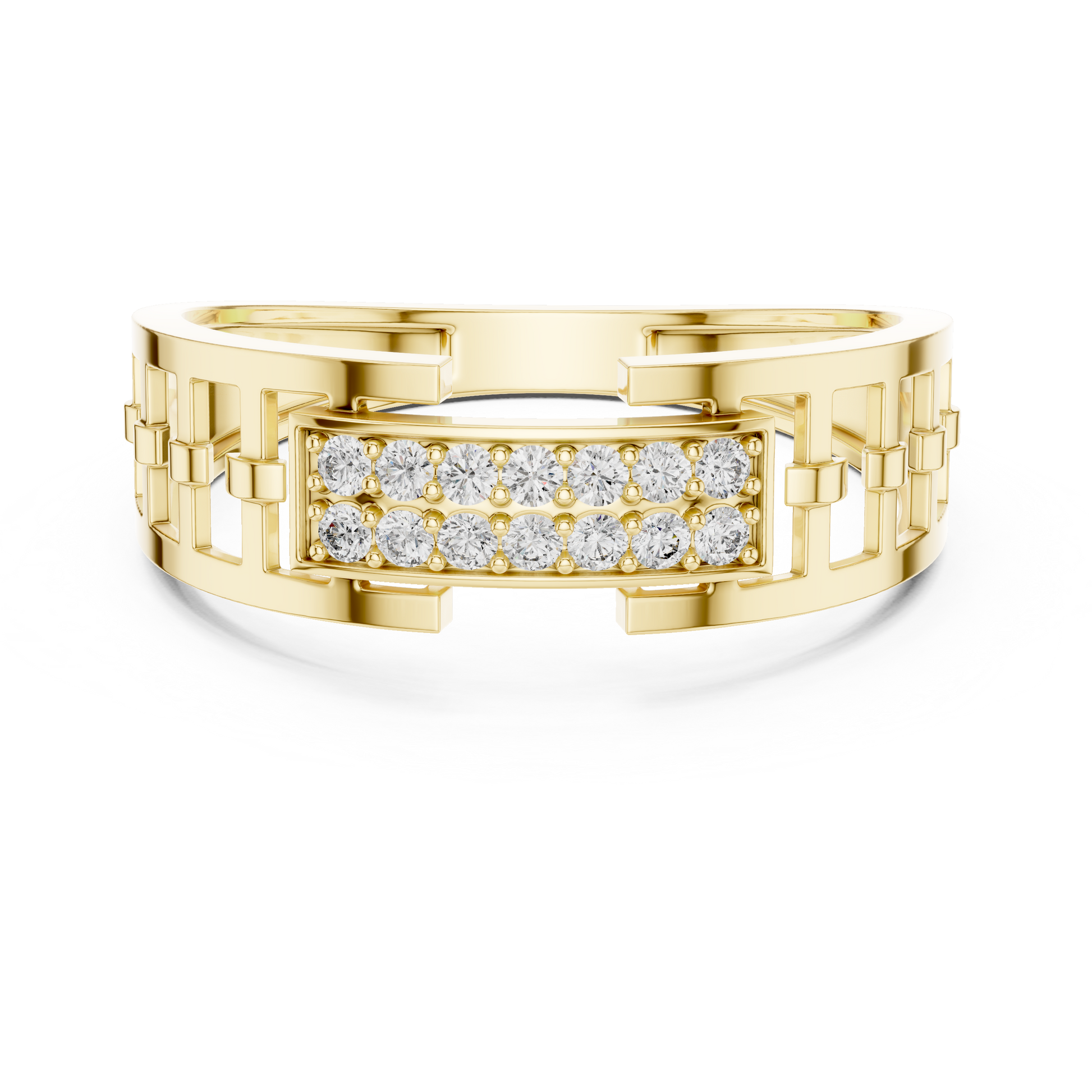 Round Halo Lab Grown Diamond Ring