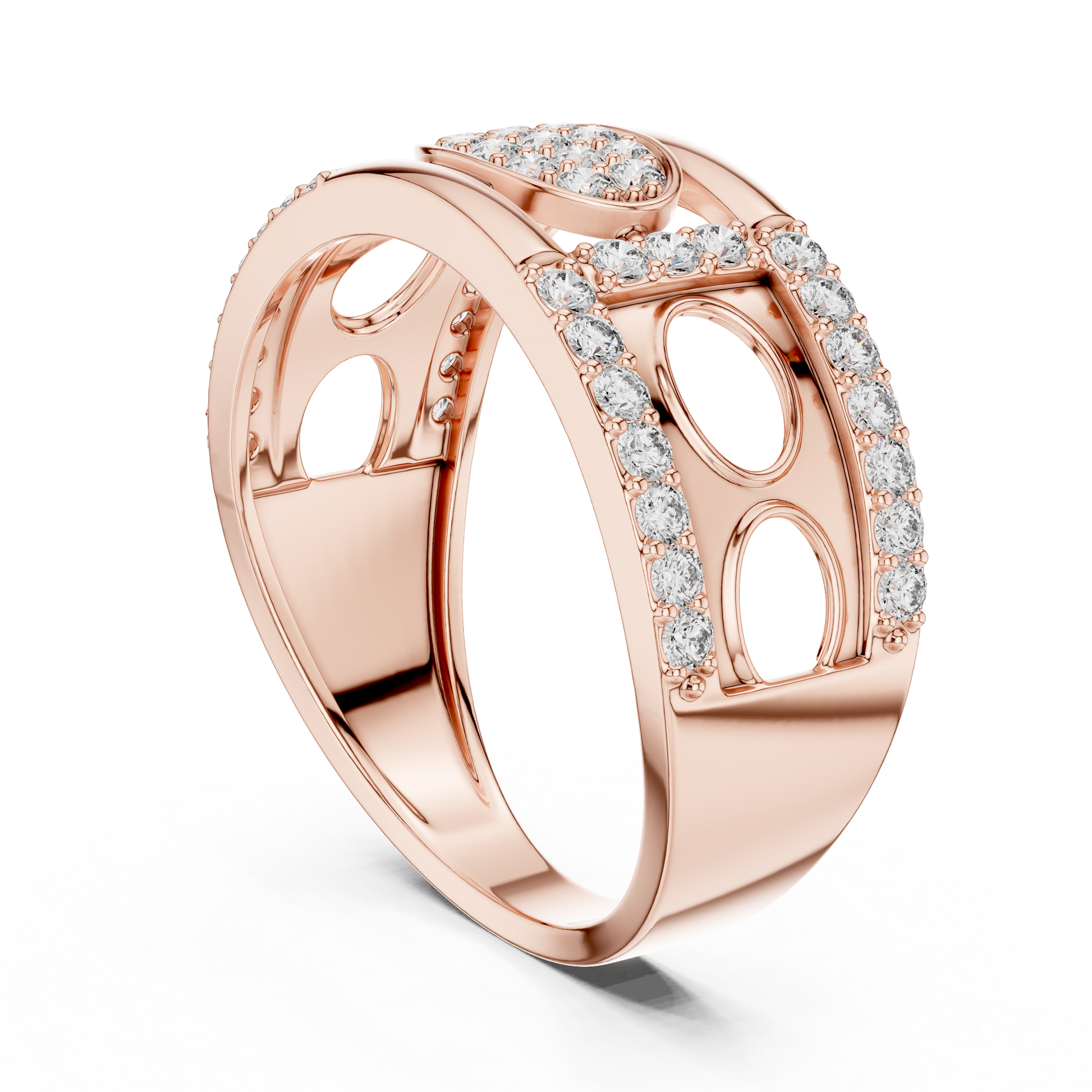 Round Halo Lab Grown Diamond Ring