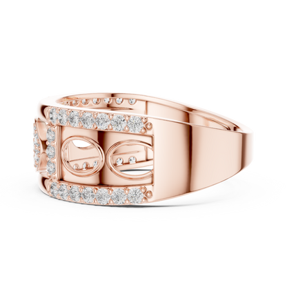 Round Halo Lab Grown Diamond Ring