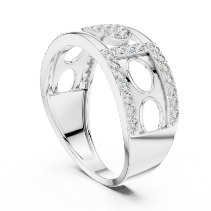 Round Halo Lab Grown Diamond Ring