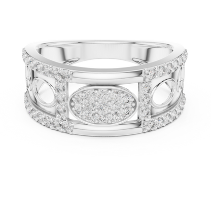 Round Halo Lab Grown Diamond Ring