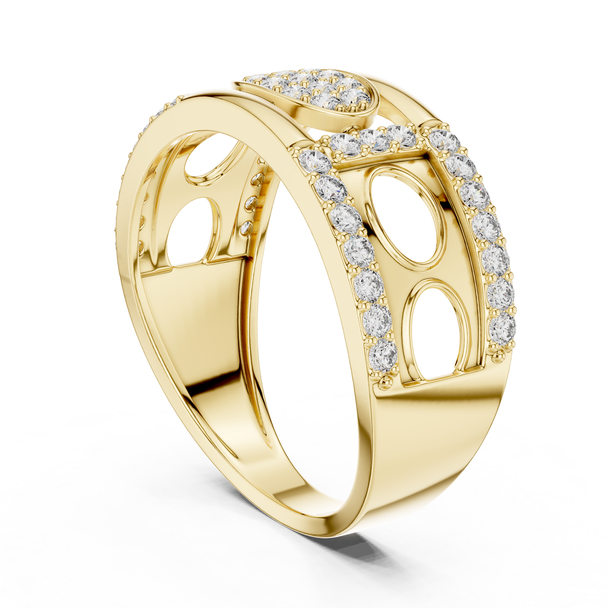 Round Halo Lab Grown Diamond Ring