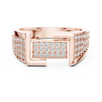 Mixed Shape Lab Grown Diamond Pave Ring