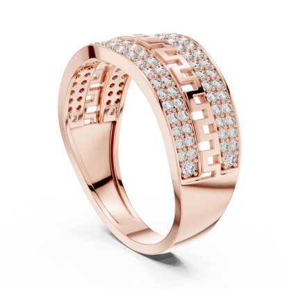 Round Halo Lab Grown Diamond Ring