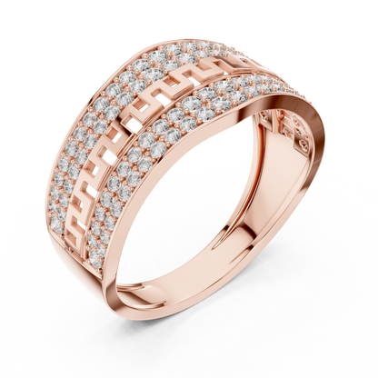 Round Halo Lab Grown Diamond Ring