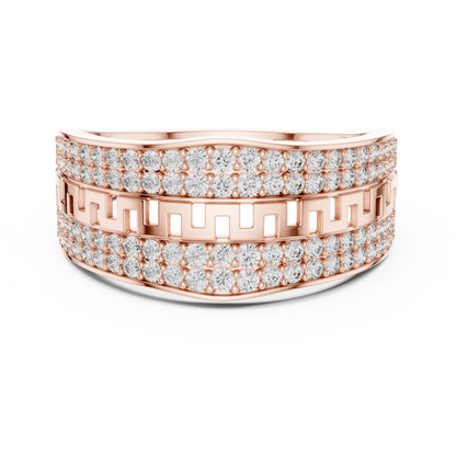 Round Halo Lab Grown Diamond Ring