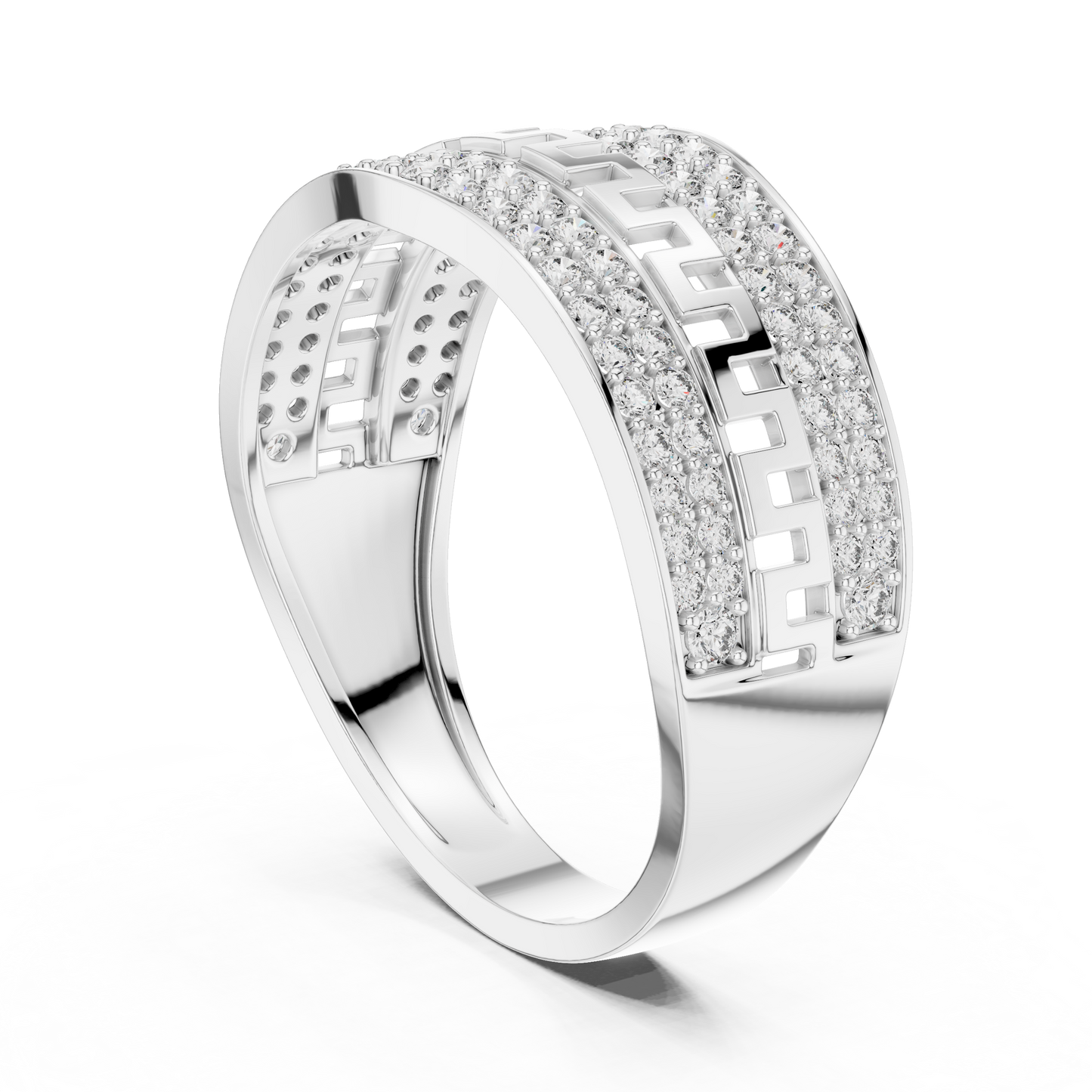 Round Halo Lab Grown Diamond Ring