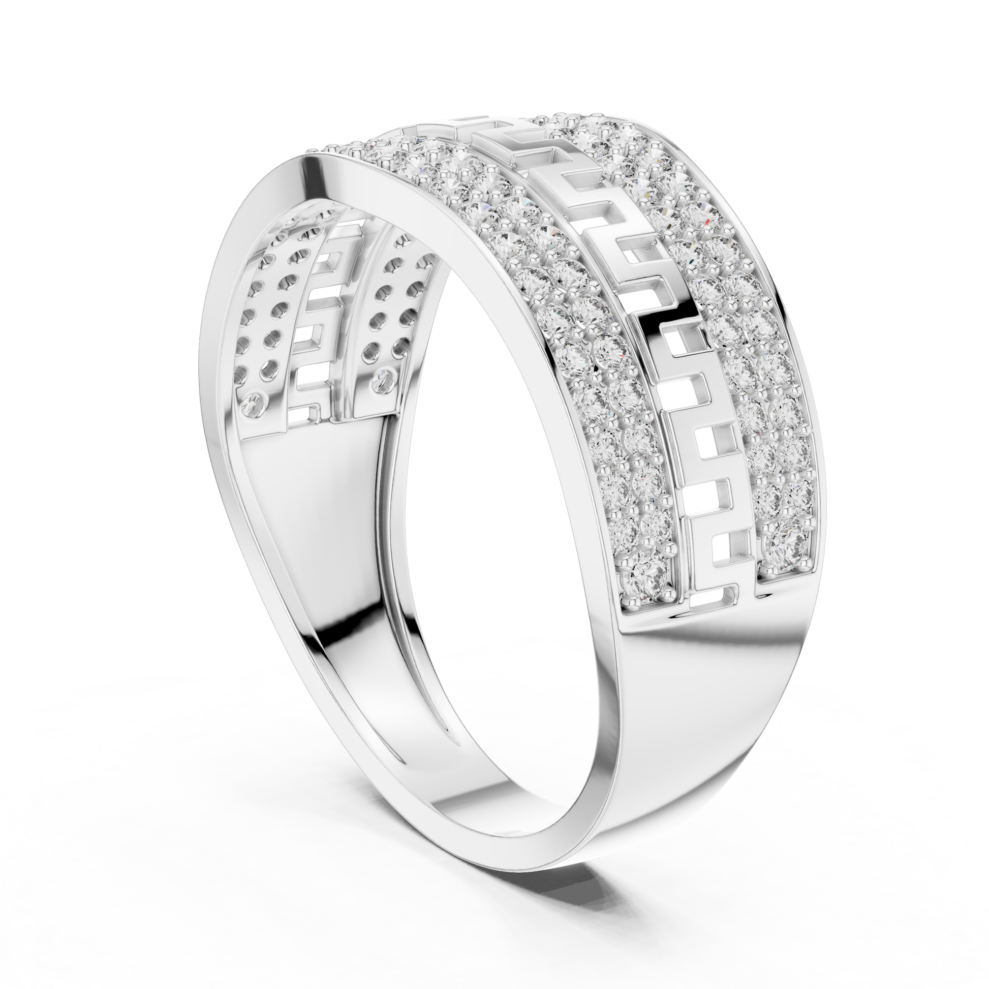 Round Halo Lab Grown Diamond Ring