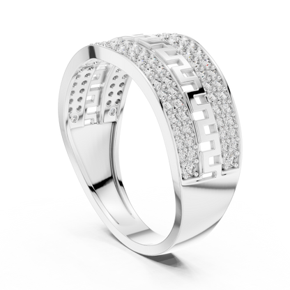 Round Halo Lab Grown Diamond Ring